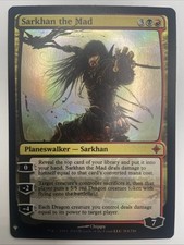 MTG Sarkhan the Mad Mystery Booster - Rise of the Eldrazi 214/248 Foil Mythic NM