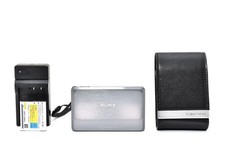 SONY Cyber−Shot DSC-TX7 Silver 10MP 4x Camera Solo lingua giapponese [EXC]...