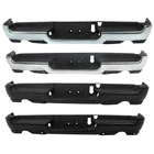 Rear Step Bumper Assembly Steel For RAM 1500 2019 2020 2021-2022 W/ Dual Exhaust