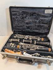 Vintage Evette By Buffet Paris France Clarinet with Case, etc Marching Band