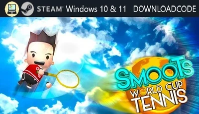 NEU PC Computer Spiel Smoots World Cup Tennis für Windows 10 11 STEAM Download - Bild 1 von 4