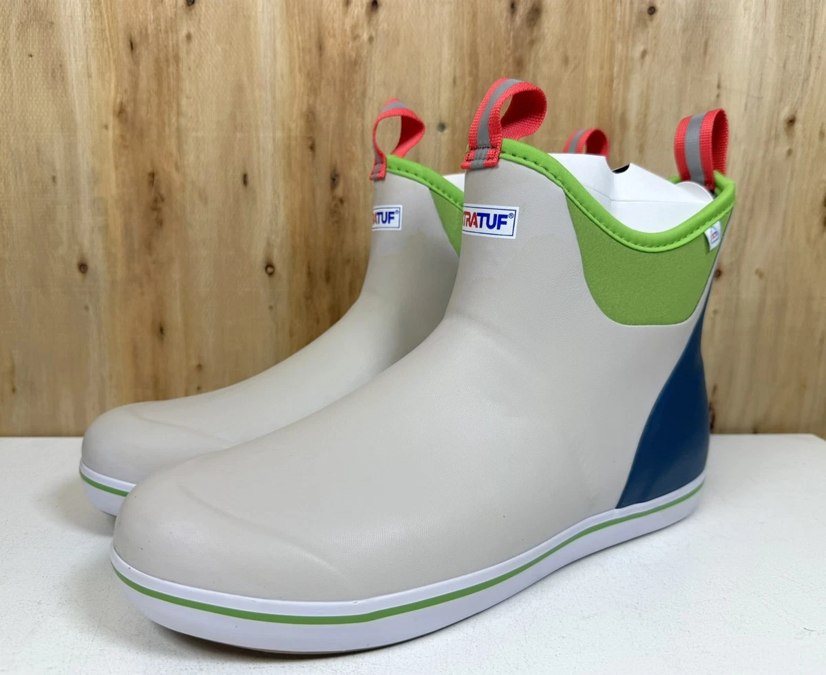 Xtratuf Deck Boots Mens Size 14 Gray Waterproof WP Outdoor Gorpcore Rain Boots Men main image 4