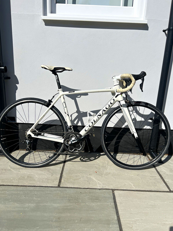 Colnago CLX 700C 48S Carbon Road Bike Rim Brake Drop Bar White/Black 2015
