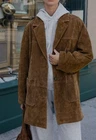 ZARA 100% LEATHER LONG JACKET WHISKY NEW FW25/26 SIZES XS-XL REF. 3046/255/776