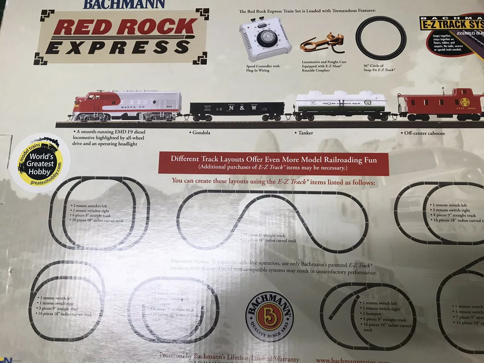 bachmann red rock express