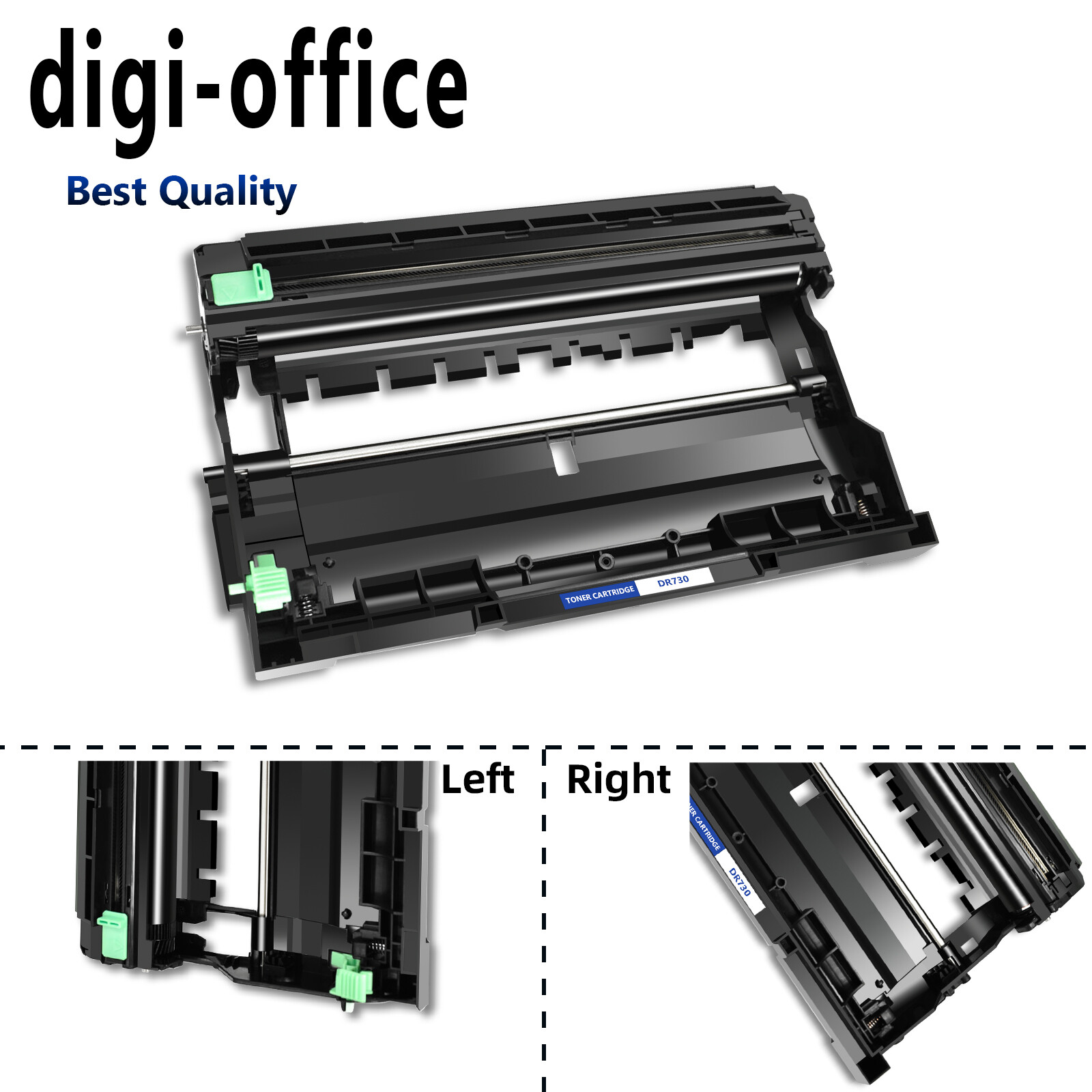 TN760 Toner Cartridge DR730 Drum for Brother MFC-L2710DW DCP-L2550DW  HL-L2395DW 