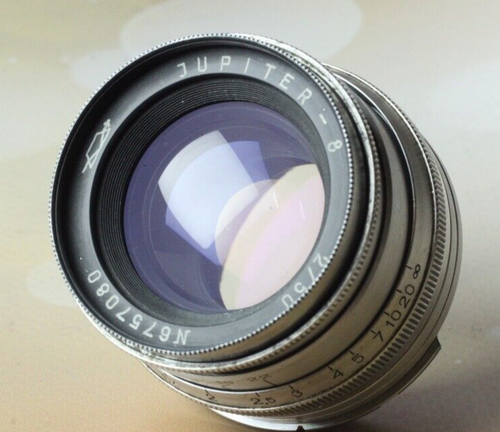 Jupiter 8 Photo Lens 50 mm F2 m39 mount for Leica LM