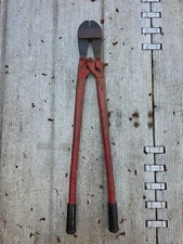 Heavy Duty Bolt Cutter No. 3 9/16" MAX Soft Steel Crescent HK Porter 0305MS 36"