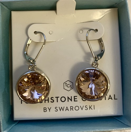 Swarovski Touchstone Crystal Lulu Ohrringe, Vintage Rose, Neu in OVP - Bild 2 von 7