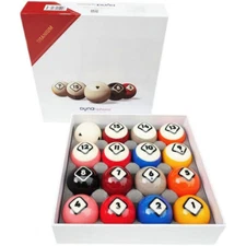 Dynasphere Titanium 2-1/4 in. Belgian Designed Billiards Pool Balls Set