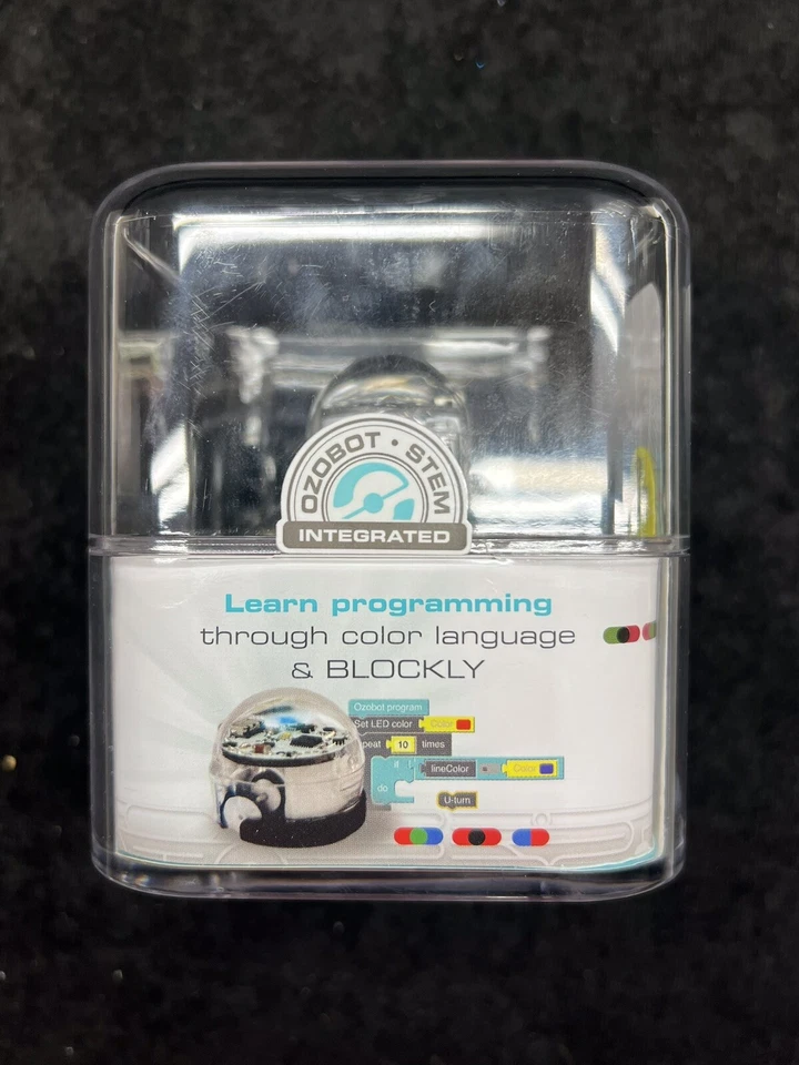 Ozobot Bit, White OzOSkin, Carrying Pod, OzoUSB, Ozo Cards, NEW - Image 3 of 4