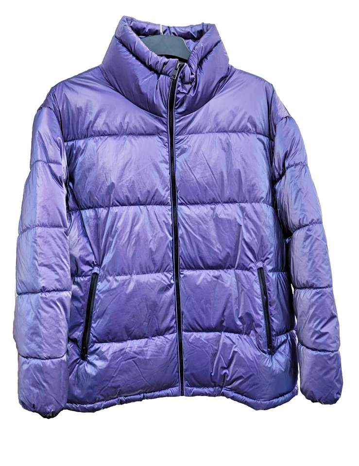 SALE ! HERBST  WARM DICK STEPP JACKE NEU 48 50 XXL METALLIC LILA - Bild 3 von 4