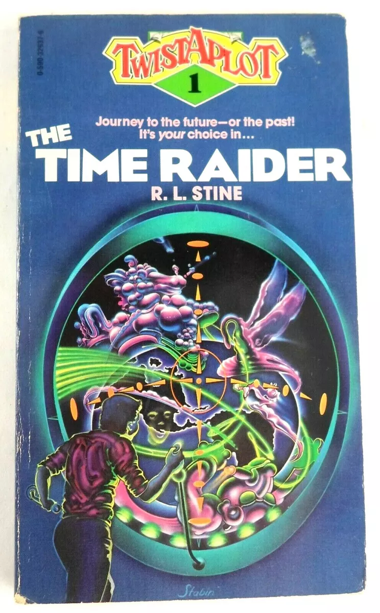 Rare Twist-a-Plot #1: The Time Raider CYOA Adventure Gamebook Twistaplot