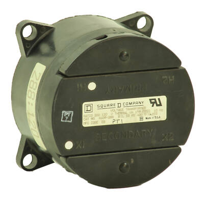 Square D 460R288 Control Transformer 150VA 1PH 288V Primary 120V Secondary NEMA
