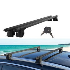 Roof Racks Cross Bars For Bmw 3 Series E91 2006-2011 Lockable 2 Pcs Black
