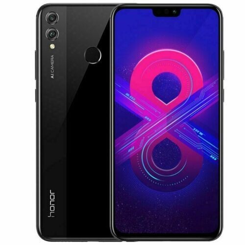 Honor 8X 128GB ,6GB RAM Black (Unlocked) big screen Dual SIM