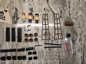 LEGO (6261) Pirates System: Raft Raiders 100% w/ Box Instruction Mini Figures