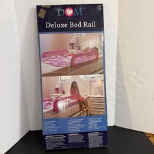 Dream On Me Deluxe Bed Rail White Mesh Nylon Toddler Safety Guard 419-W