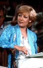 Dagmar Berghoff Rudi Carrell NDR Talkshow on in Hamburg Germany Old Photo