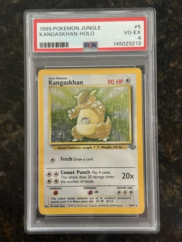 Kangaskhan (Unlimited) graded PSA 4 for sale on eBay