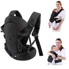 Ergonomic Baby Bjorn Carrier Adjustable 4-in-1 Baby Wraps Carrier Cozy and Li...