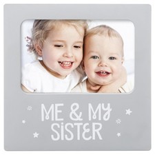 Me and My Sister Picture Frame, Baby Keepsake Frame, Sibling Gifts for Sister...