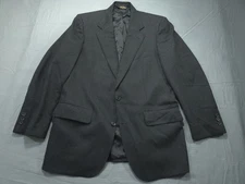 Vintage Brooks Brothers Blazer Mens 40 Gray Coat Jacket Makers Sease Wool 
