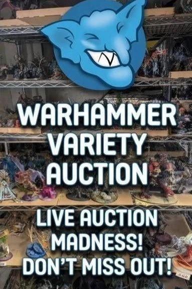 Warhammer Variety & Mixture Auctions - £1 Start - FREE PAINT - Midday