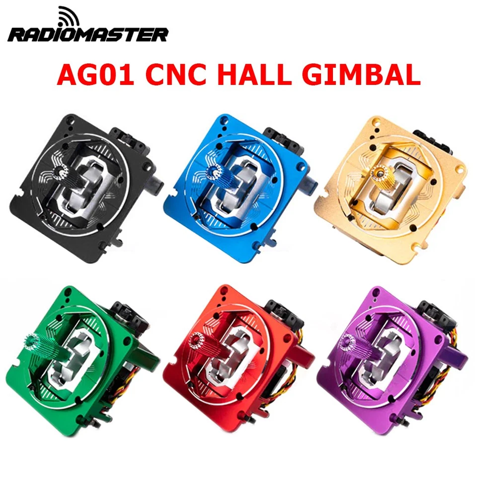 RadioMaster AG01 Full CNC Hall Gimbal For TX16S Boxer M2 Radio Transmitter - Image 2 of 4