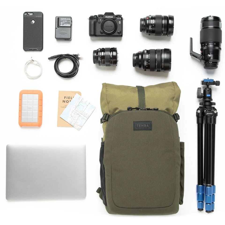 Tenba 637-731 Fulton V2 10L Backpack -Tan/Olive For Cameras And Lenses - Image 4 of 4