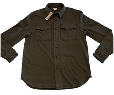 J. Crew Seaboard Soft Knit Shirt in Classic Medium Long Sleeve Shirt Shacket