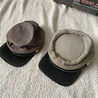 2 CIVIL WAR REPLICA CONFEDERATE KEPI  CAPS W/ GOLD Stars 1 Wool 1 Canvas Medium