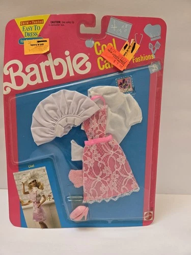 Vintage Barbie Chef Cool Career Fashions Mattel #5791 NIB 1991 Free Shipping