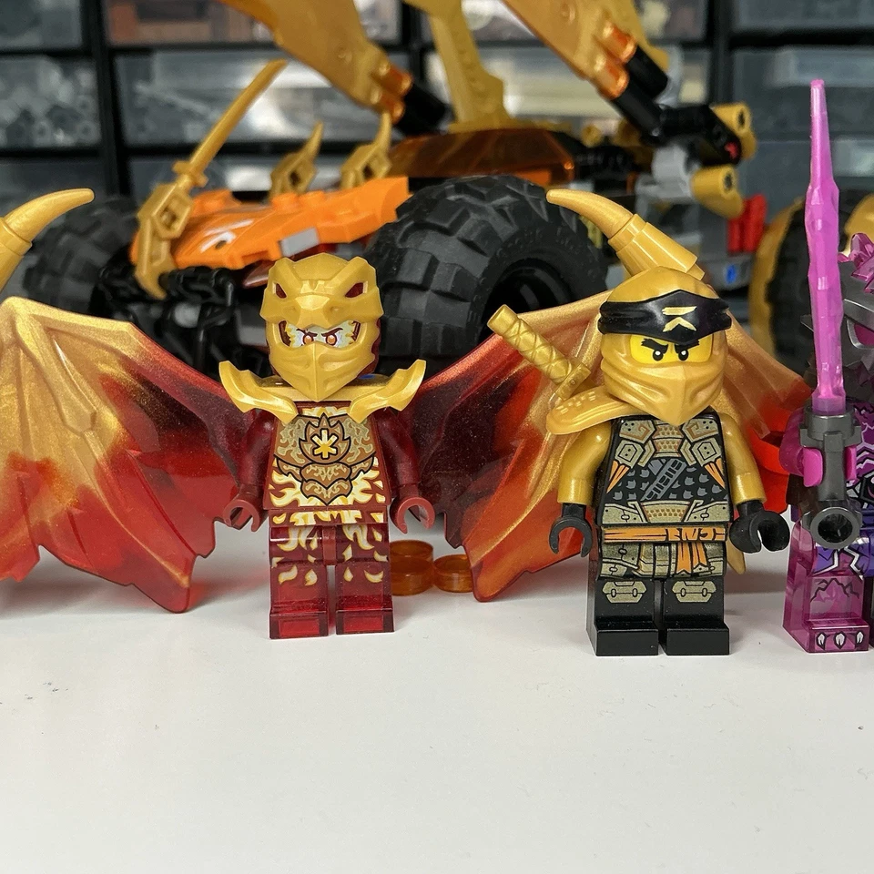 LEGO Ninjago Coles Dragon Cruiser Complete Set with Minifigures But No Box, photo 2 of 5