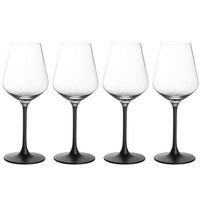 Villeroy & Boch Manufacture Rock Rotweinkelch Glas Set 4-Tlg. 0,20 L