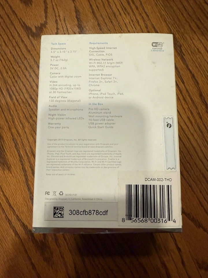 Google Nest Dropcam Pro Wireless Security Camera - Image 2 of 2