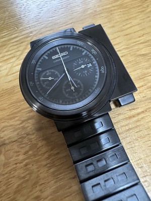 Rare Limited Seiko Giugiaro Alien SEIKO SCED051 White Rare Limited Seiko Giugiaro Alien SEIKO SCED051 White