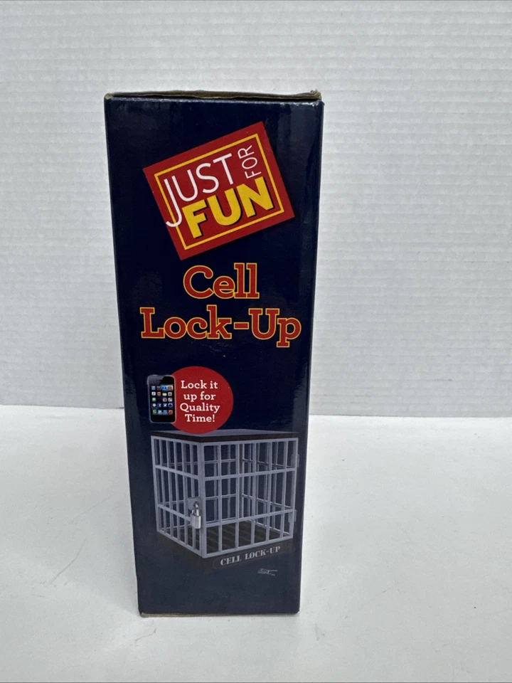 Bloqueo de teléfono celular ~ Cárcel de detención ~ Jaula para seis teléfonos celulares ~ con bloqueo ~ Nuevo en caja Foto 2 de 4