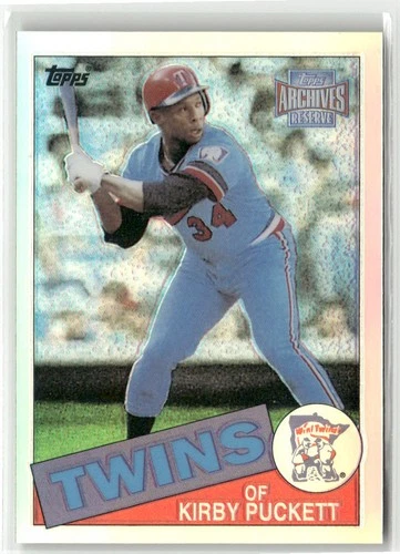 2001 TOPPS ARCHIVES RESERVE #67 KIRBY PUCKETT MINNESOTA TWINS