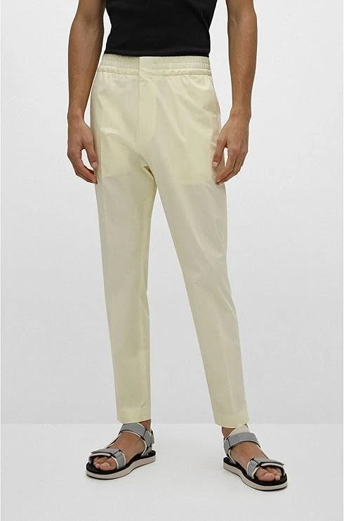 HUGO Mens Trousers Yellow Casual Chino Pants - Howard214X W34