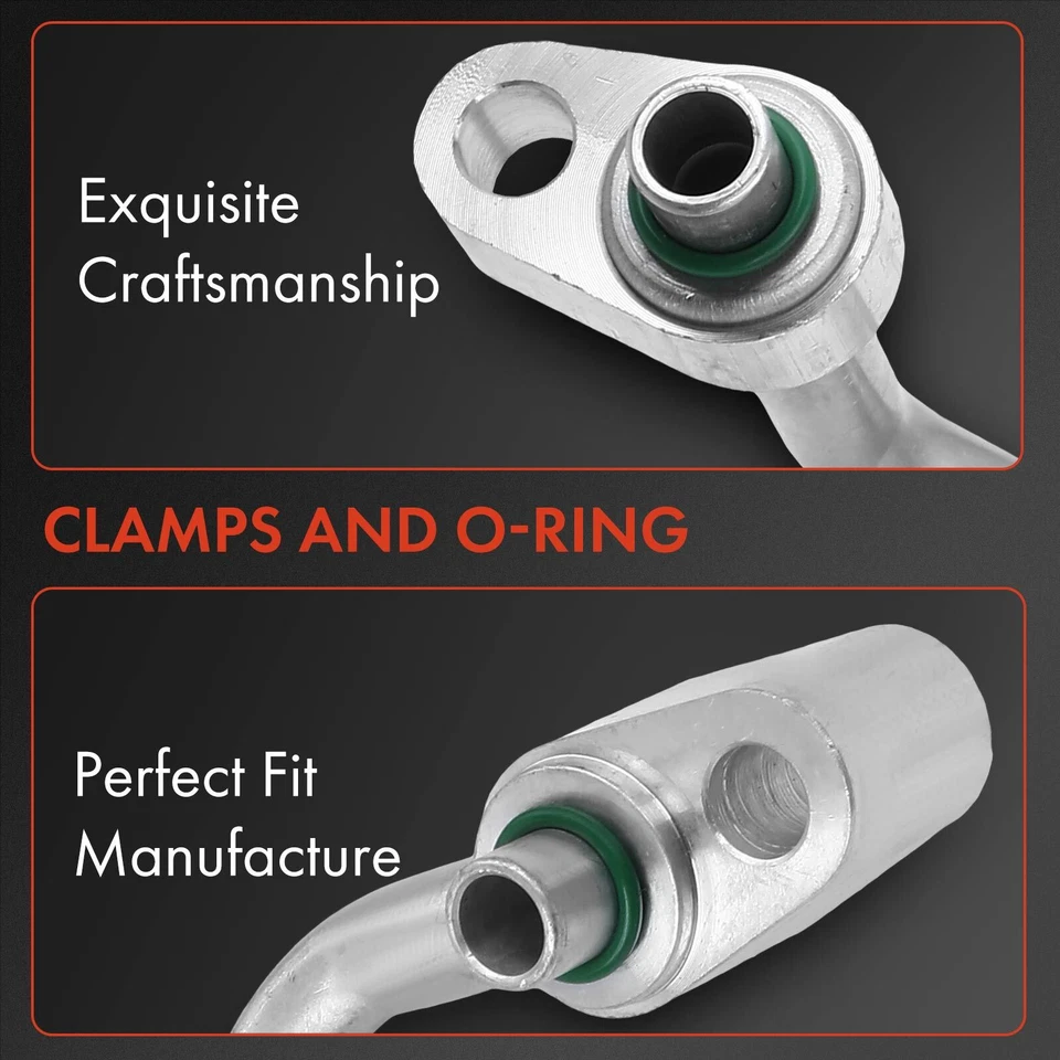 Mangueira de linha de descarga AC para Chevrolet Silverado 2500 03-10 GMC Sierra 2500 3500 - Imagem 2 de 4