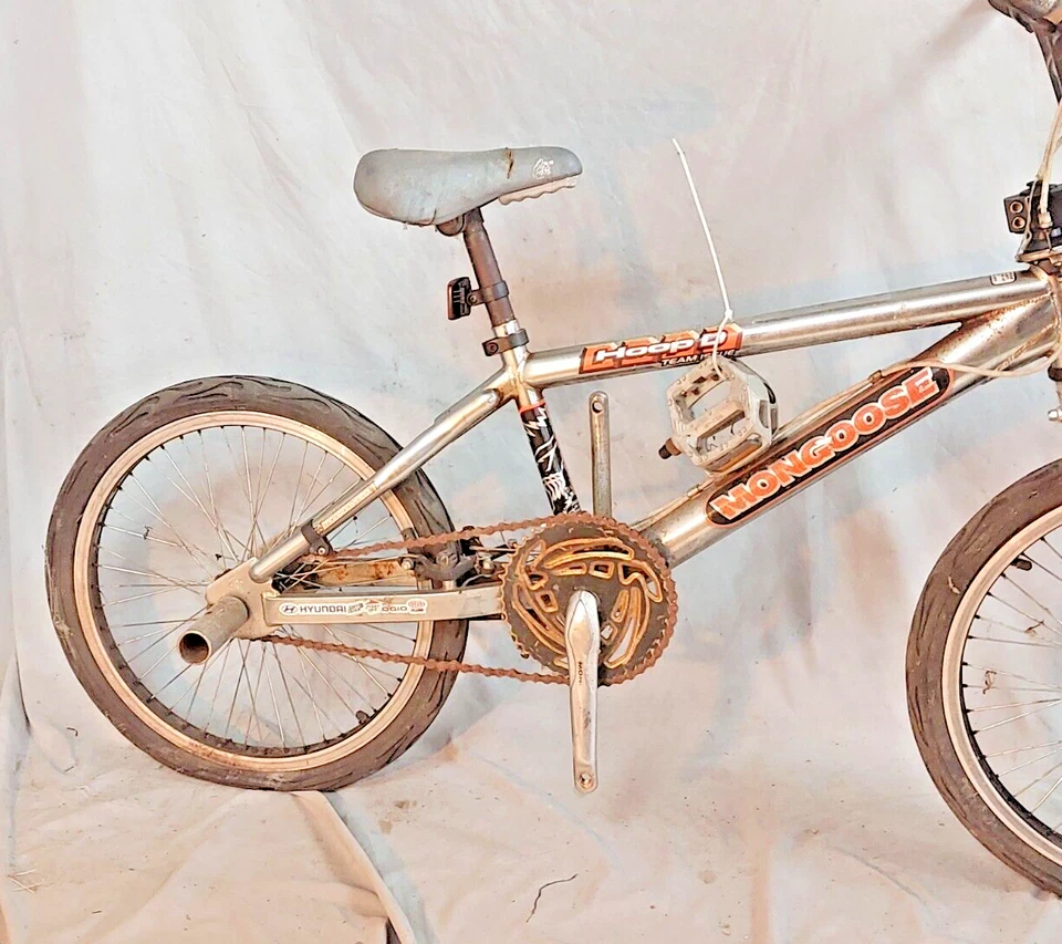 2002 Mongoose Hoop-D Team BMX Bike Mid-School Retro Gyro Freestyle USA Shipper:) - Image 3 of 4