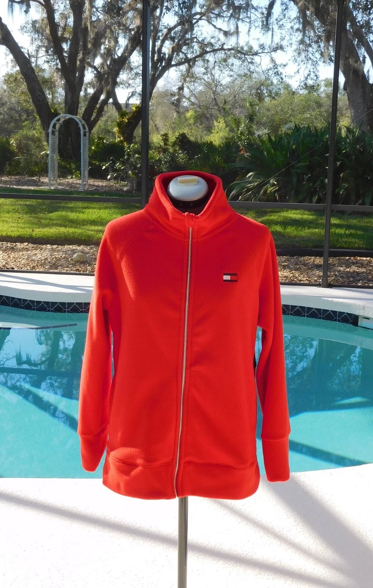 NWT Tommy Hilfiger Men's Fleece Big Embroidered Logo Full Zip