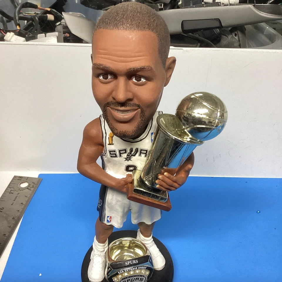 San Antonio Spurs Tony Parker 2003 Championship Bobblehead - Image 3 of 4