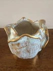 Stangl Pottery~Trenton, NJ~Antique Gold Tulip Flower Vase 4 1/2" H
