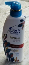 Head & Shoulders Supreme Color Protect SHAMPOO - w/ Argan & Manuka - 11.8 oz