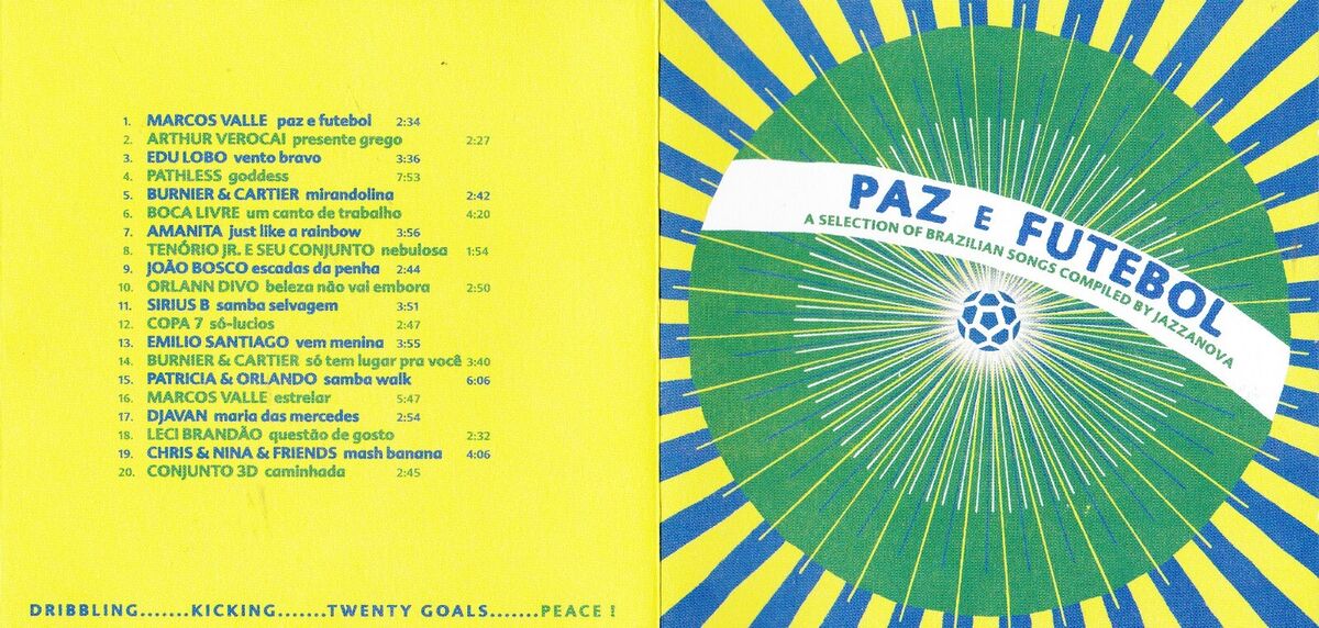 Paz E Futebol 2 – Compiled by Jazzanova, Various Artists