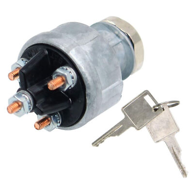 Rotary Key   Ignition Switch for Pollak 31-527 4 Position Glow Plug Position #T5