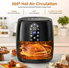 Black All in One GPED 5.2QT Air Fryer