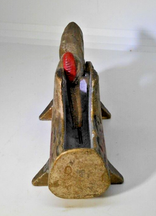 Vintage Cast Woodpecker Toothpick Holder Leader Restaurant Marietta
